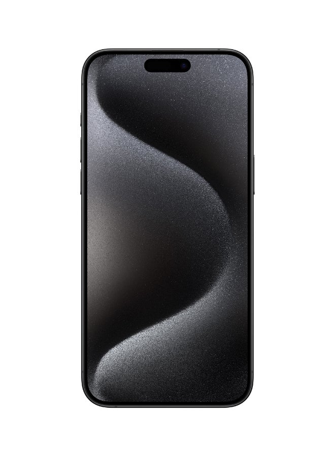 Apple Refurbished - iPhone 15 Pro Max 256GB Black Titanium 5G With FaceTime - USA Version (e-SIM only) - Image 2