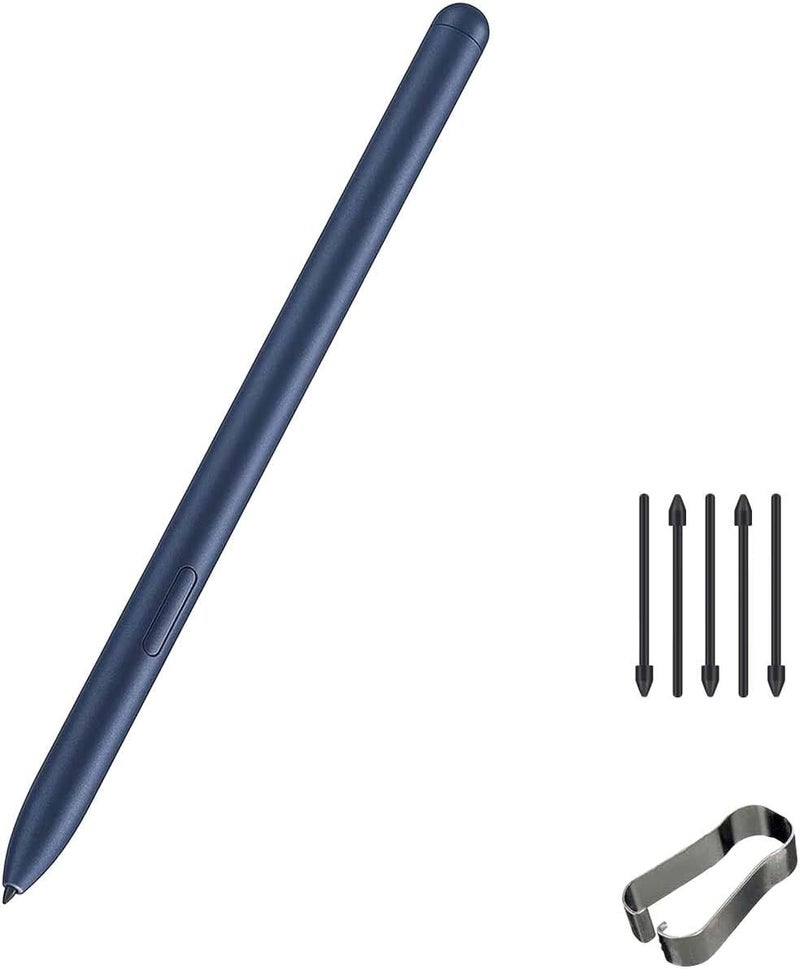 CaoXiong Galaxy Tab S7 Stylus Pen Replacement for Samsung Galaxy Tab S7, Tab S7+ Plus, Tab S7 FE, S8, S8+, S8 Ultra S Pen Stylus+ Tips/Nibs(Phantom Navy), CX_TABS7_BIXIN_PEN_LAN - Image 1