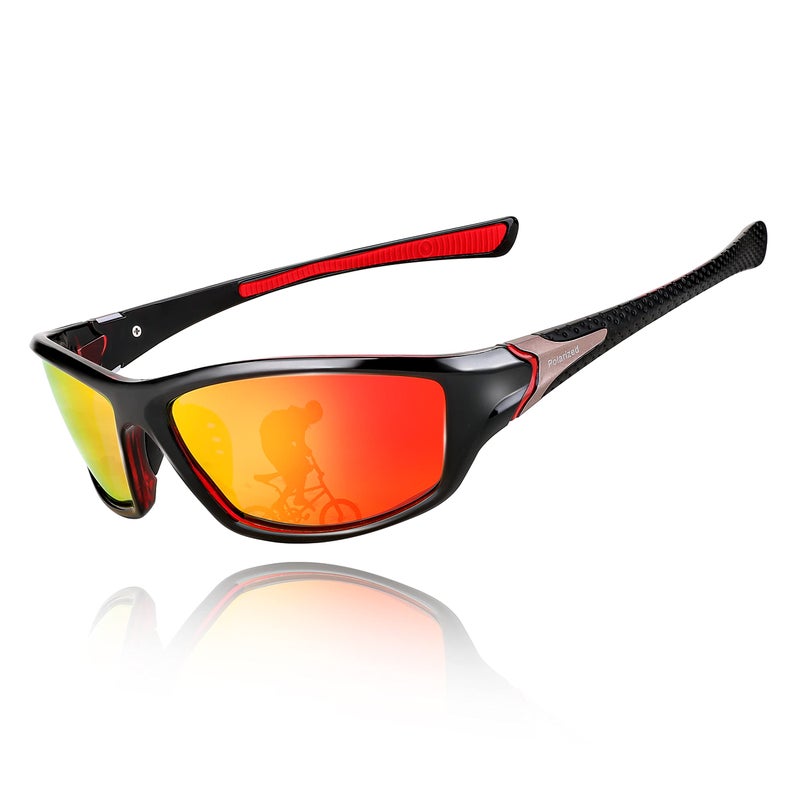 FEISEDY FEISEDY Classic Polarized Sports Sunglasses For Men Cycling Fishing Driving Glasses B2674  - Image 1