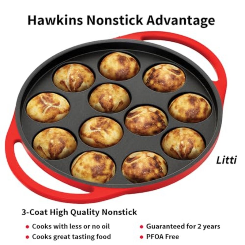 Appe Pan Pressure Die-Cast W/Glass lid 26 cm - Image 4
