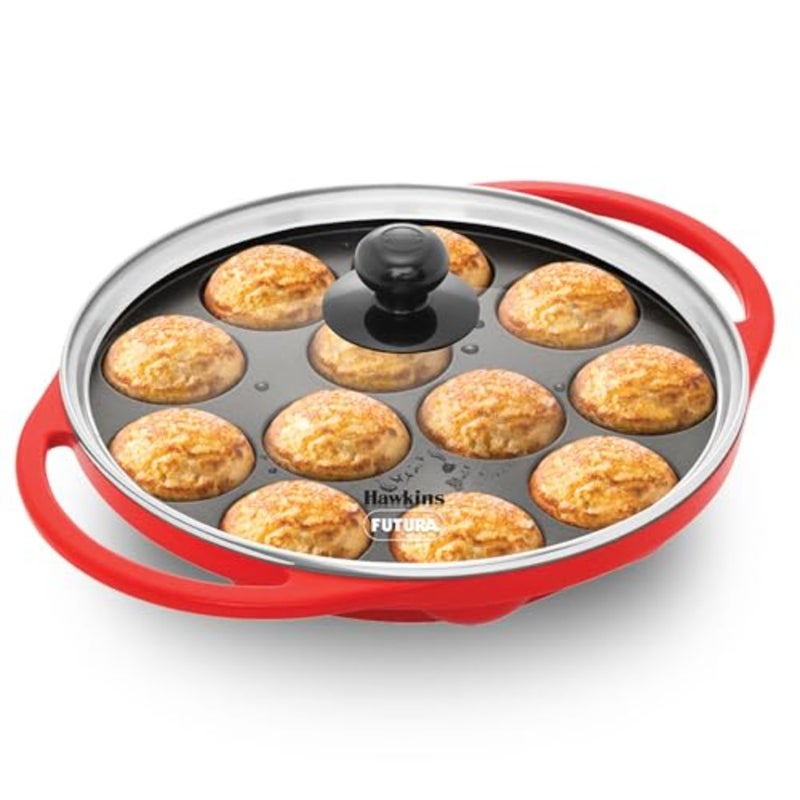 Appe Pan Pressure Die-Cast W/Glass lid 26 cm - Image 1