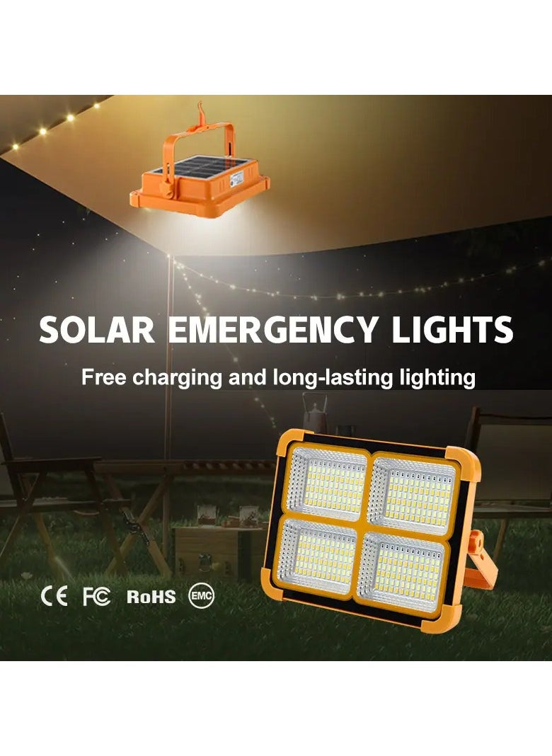 Generic Portable Solar Powered LED Bulb Light with Solar Panel – Rechargeable LED Lamp, Energy-Efficient Outdoor Lighting, Portable Solar Bulb for Emergency, Camping, Hiking, and Outdoor Use  - Image 2