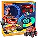JitteryGit Blaze and The Monster Machine Race Track Set 117Piece STEM Playset with Flexible Glow Tracks Official Nickelodeon Toys for Kids Ages 3 to 8 Birthday Gifts for Boys Girls by JitteryGit Red - Image 3