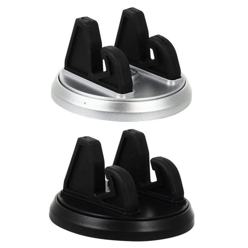 2 Pcs 360 Degree Rotating Car Phone Holder Mount Stand for Dashboard Windshield - Image 2