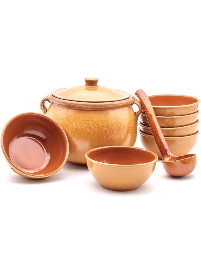 Corzana Terracotta Clay302 Boiler with Lid Nº. 2 - Image 3