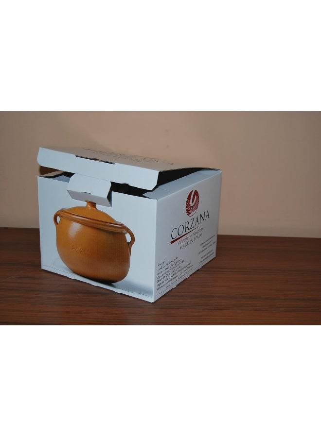 Corzana Terracotta Clay302 Boiler with Lid Nº. 2 - Image 2