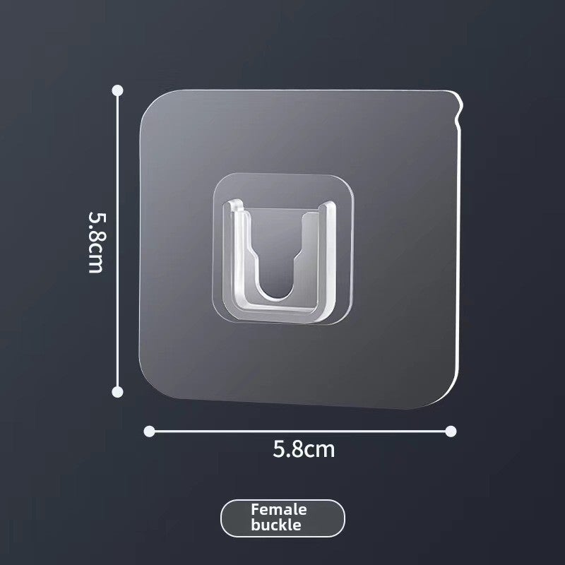 Strong Adhesive Seamless Hook Set for Organizing Female buckle 