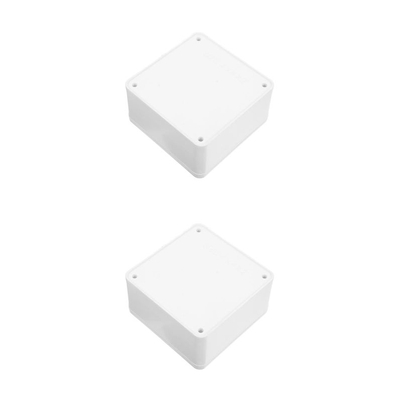 2pcs Junction Box Electrical Enclosure Box Outdoor Electrical Junction Box Junction Box Project Line Junction Box - Image 1