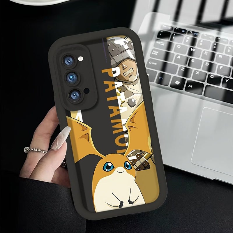 Black Galaxy S25 Anime Digital Spirit Soft TPU Back Phone Case Compatible With Samsung Slim Shockproof Cover - Image 3