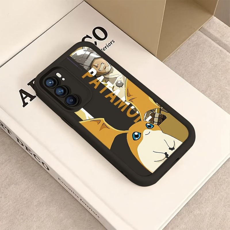 Black Galaxy S25 Anime Digital Spirit Soft TPU Back Phone Case Compatible With Samsung Slim Shockproof Cover - Image 1