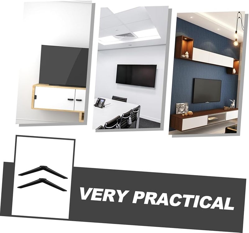 أرجل استبدال حامل التلفزيون الأسود مسامير أقدام قاعدة سطح الطاولة لتلفزيون LED - Image 4