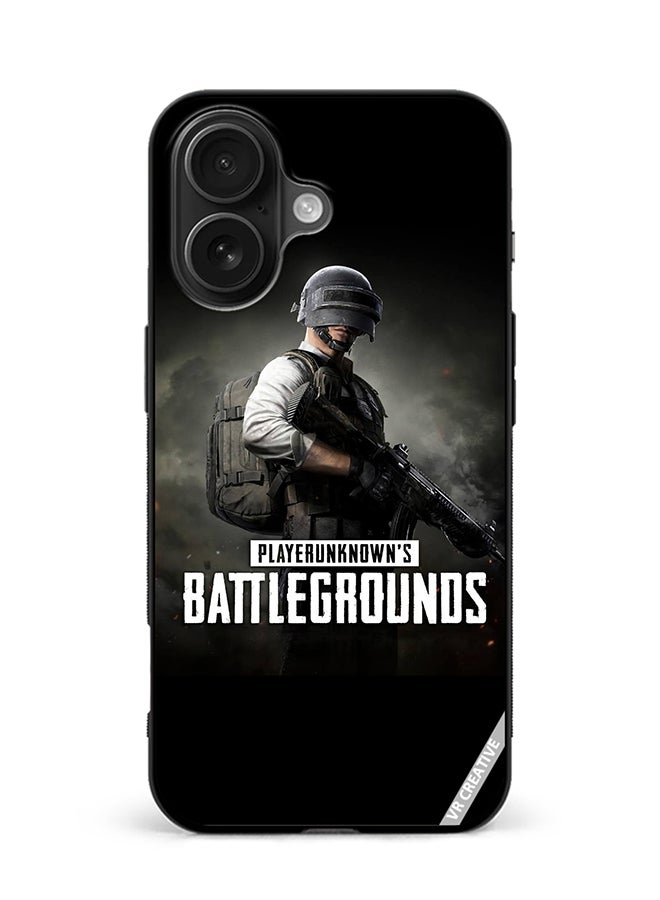 Protective Case Cover For Apple iPhone 16 Pubg Design Multicolour