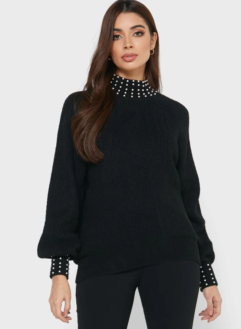 Wallis Pearl Scatter Sweater