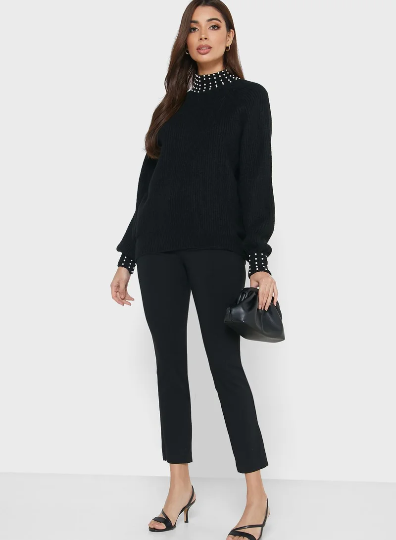 Wallis Pearl Scatter Sweater