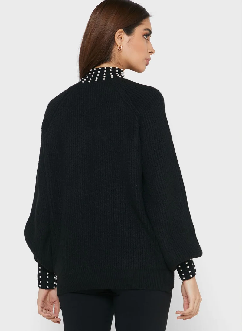 Wallis Pearl Scatter Sweater