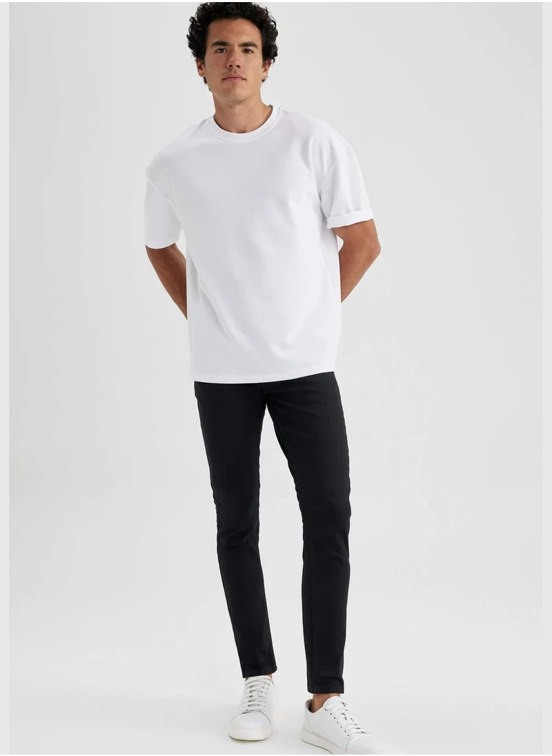 ديفاكتو Skinny Fit Trousers