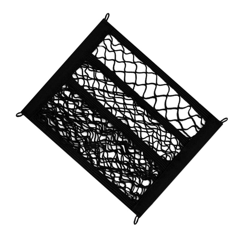 Elastic Front Storage Mesh Bag for Electric Scooter Black - Image 2
