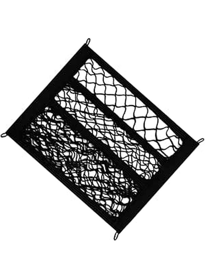 Elastic Front Storage Mesh Bag for Electric Scooter Black - Image 1
