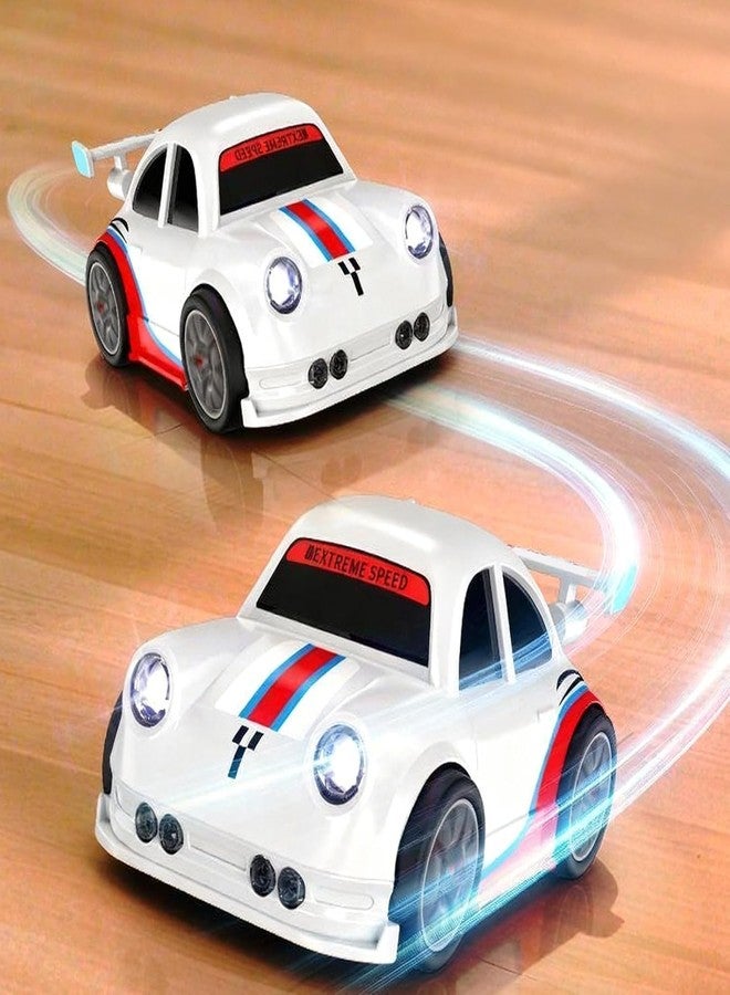 Brighterbee Remote Control Car with Light RC Vehicle for Children Boy Toys Ages 4-7 8-12 White - Image 5