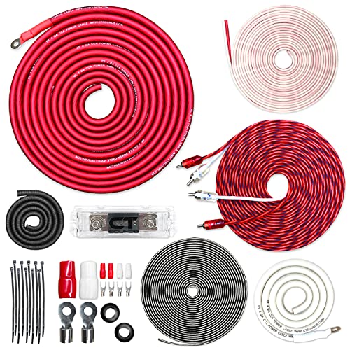 مجموعة تركيب أسلاك مكبر الصوت CT Sounds 4 Gauge CCA AMPKIT4GAPRO
