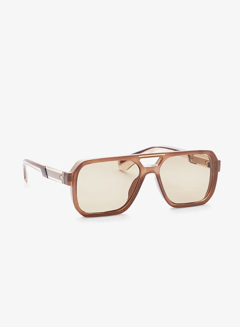 Seventy Five Polarized Lens Oversize Sunglasses