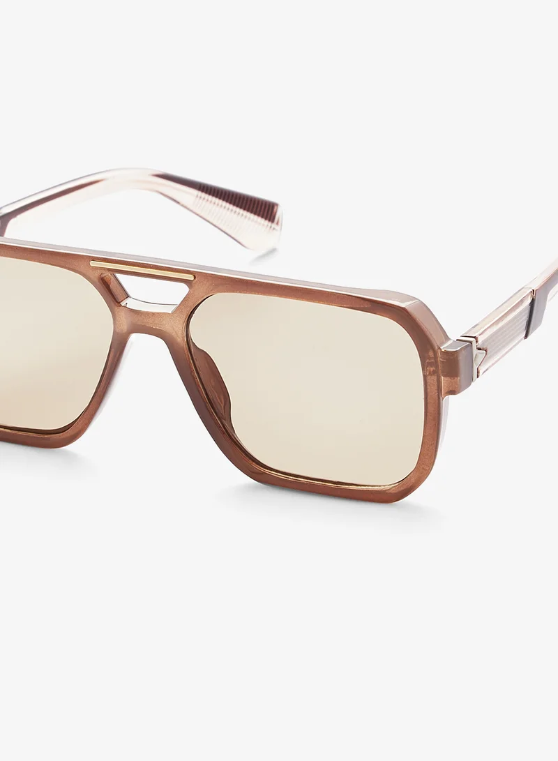 Seventy Five Polarized Lens Oversize Sunglasses