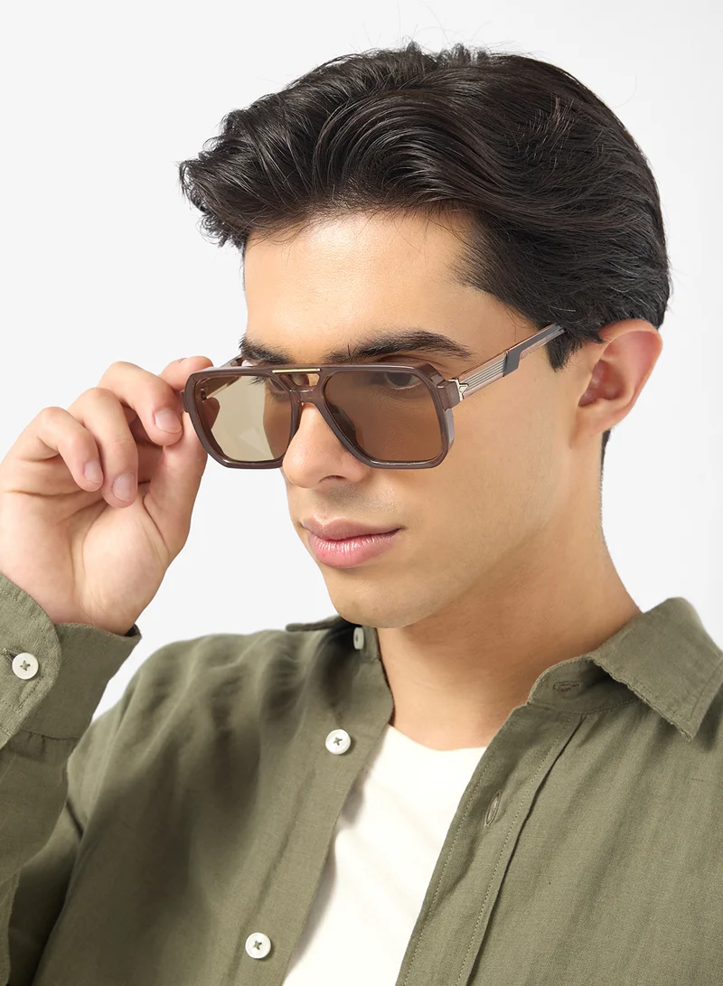 سفنتي فايف نظارات شمسية كبيرة بعدسات مستقطبة