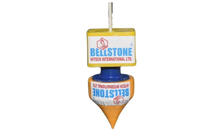BELLSTONE Heavy Duty Plumb Bob for Construction | Accurate Vertical Alignment Tool | Durable Body with Pointed Tip | Mason, Survey, Civil & Brick Work Use. - Image 1