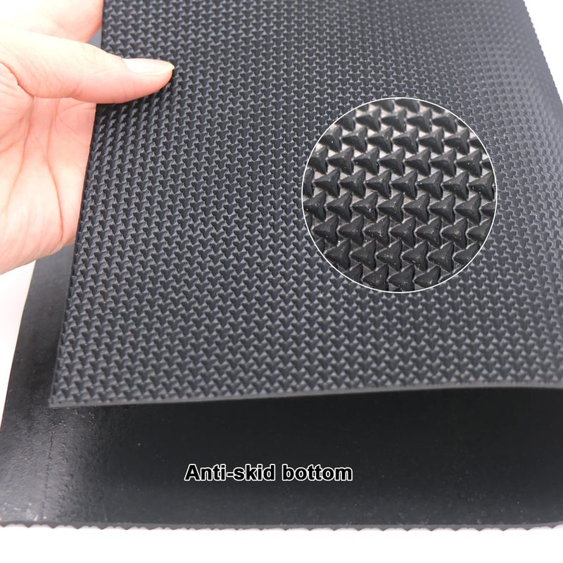 DUTWROY Resistant Sole Sheet 2.2MM Heel Repair Pad Rubber Sole Pad Black Shoes Bottom Repairing Material for Women Men Shoes - Image 3