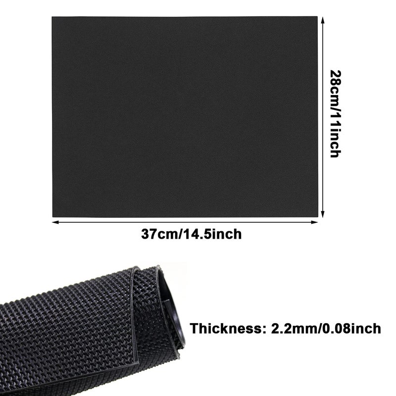 DUTWROY Resistant Sole Sheet 2.2MM Heel Repair Pad Rubber Sole Pad Black Shoes Bottom Repairing Material for Women Men Shoes - Image 4