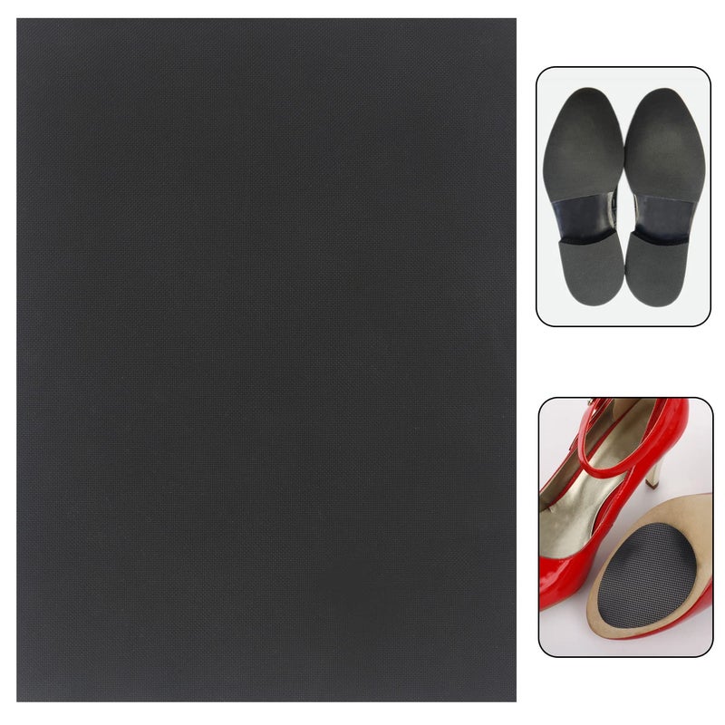 DUTWROY Resistant Sole Sheet 2.2MM Heel Repair Pad Rubber Sole Pad Black Shoes Bottom Repairing Material for Women Men Shoes - Image 2