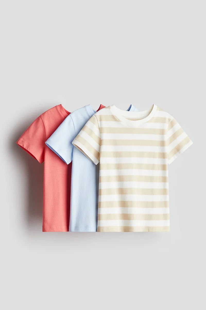 H&M 3-pack T-shirts