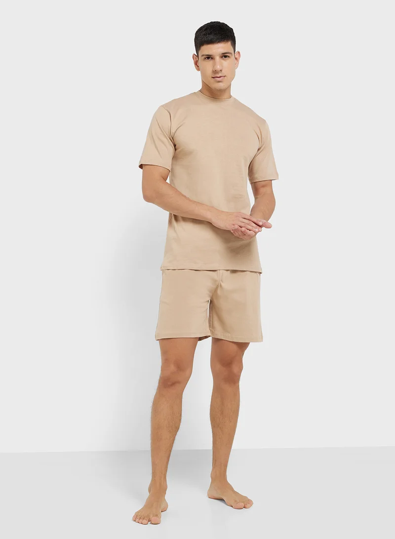 Seventy Five Nightwear T-Shirt & Shorts Sets