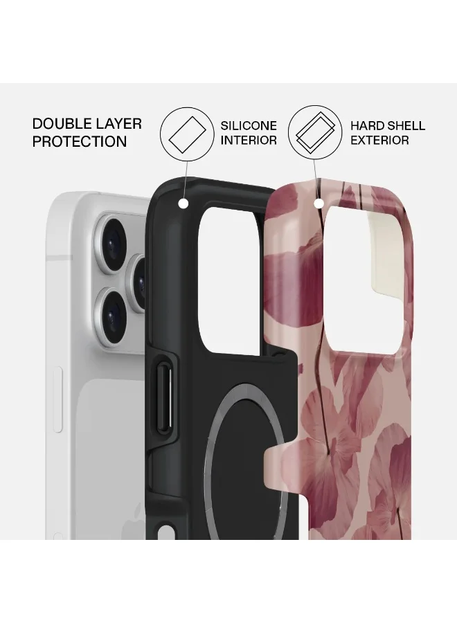 BURGA Burga iPhone 17 Pro Tender Kiss Premium Case Compatible with Hybrid Dual-Layer Hard Shell + Silicone Protection - Scratch-Resistant Shockproof Mobile Cover