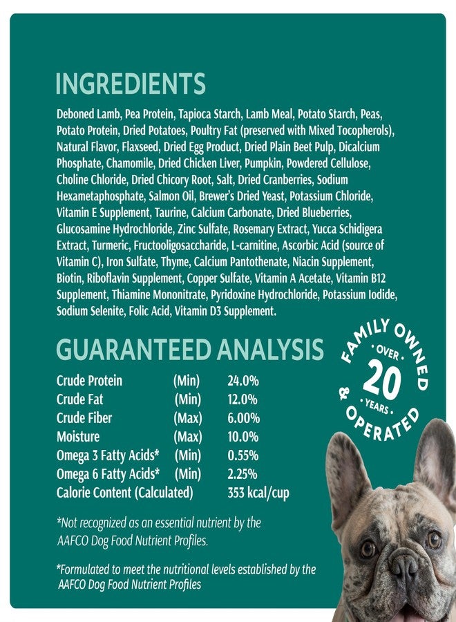 Optimeal Puppy Toy Breed Dog Food - Premium Dry Recipe for Small and Toy Breed Puppies - Skin and Digestive Support (3.3 lb, Lamb & Rice) - Image 5