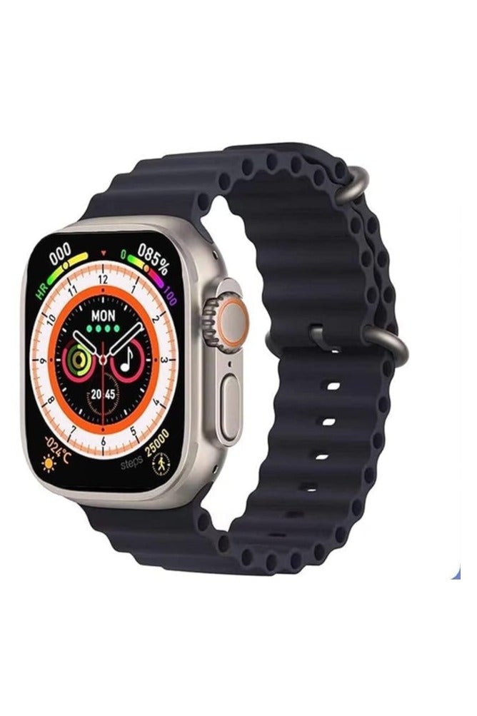 T800 Ultra 3 Smart Watch 2.19 Infinite Display HD Compatible for Android Bluetooth Call, Fitness Tracker, Black - Image 1