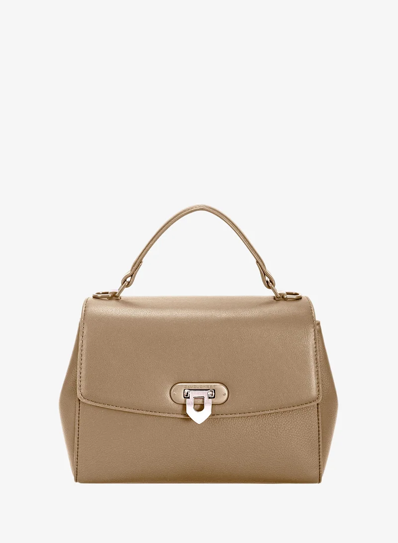 David Jones formal clutch Bag for women- The new luxury hex bag with flap- Leather formal Handbag for every occassions- Hand-carried purse model cm7125-2