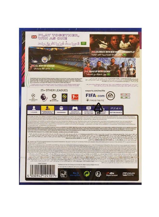 إي أيه لعبة FIFA 21 - playstation_4_ps4 - Image 2