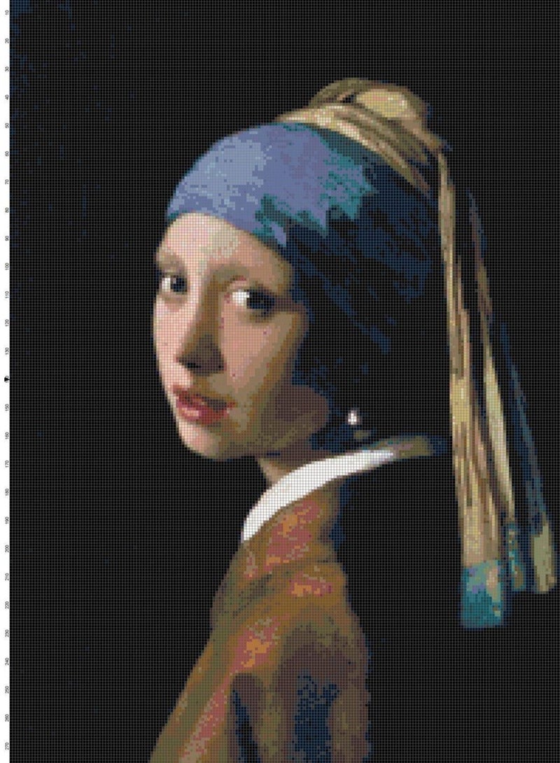 STRATEG 5D DIY Round Diamond Painting Multicolour - Image 1