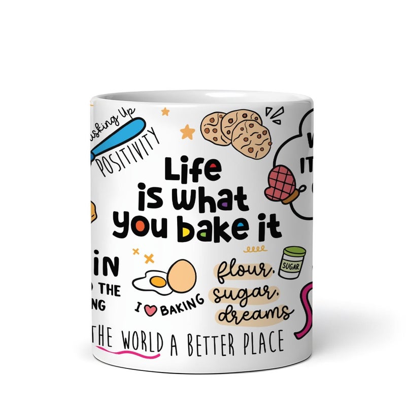 DAYS Life Is What You Bake It Mug - Baking Gift for Bakers and Baking Lovers - Image 5