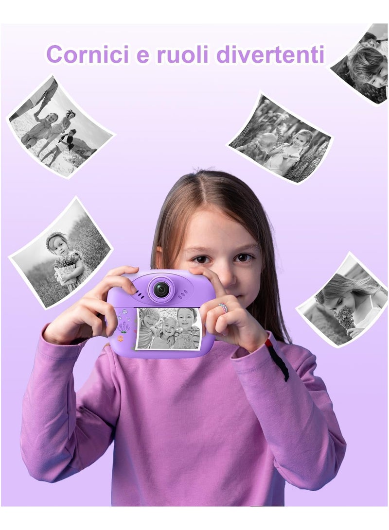 AROAQ Kids Camera Instant Print, Camera for Kids with Printing Photo Paper Toys for Kids Aged 3-14 Toddler Digital Camera - Image 3