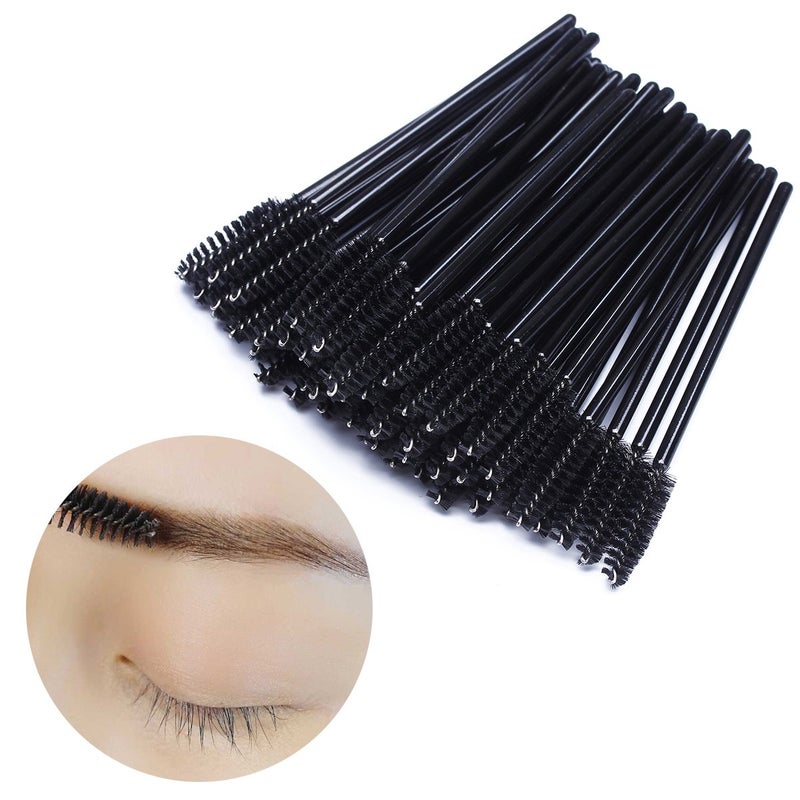 LoveBB Disposable Mascara Wands Brush Makeup Spoolies Bulk for Eyelash Extensions, Black (1000 Pieces) - Image 5