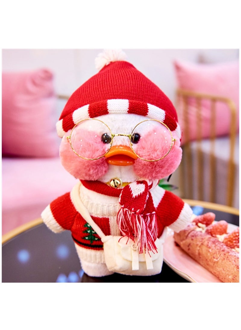 Cutie Cute Kawaii Plush Soft Duck Doll Korean Netred Supports Hyaluronic Acid Small Duck Doll Children's Toy For Birthday Gift 30cm  - Image 1