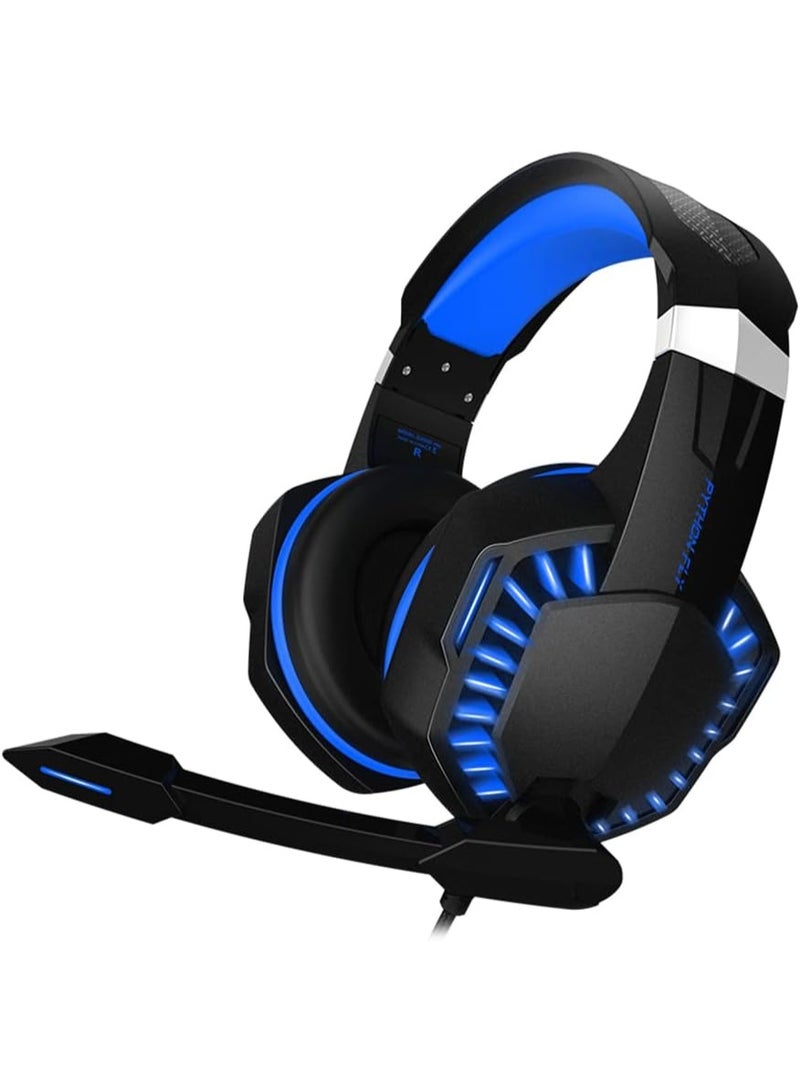 G2000 PRO 7.1 Surround Sound Gaming Headset – Wired Headphones with Microphone, Heavy Bass, Noise Isolation, Telescopic Adjustable, FPS Compatible, LED Lighting – For PC, Gaming, and Multimedia - Image 1
