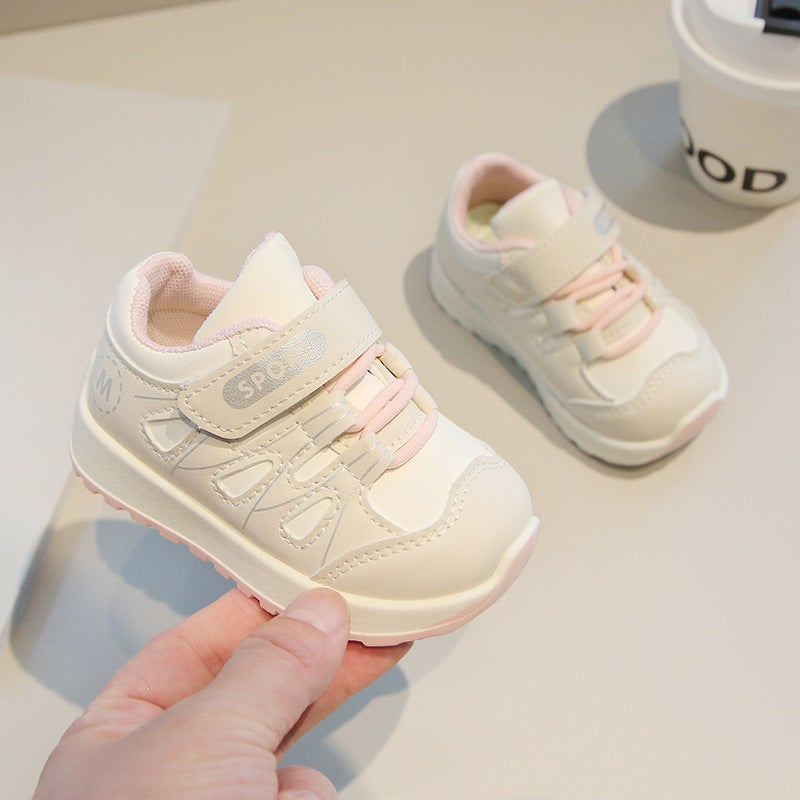 Mesh Sneakers Lightweight Flexible Sole Walking Shoes For Kids Indoor And Outdoor Activities - Image 1