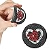 QUARKACE Car Coasters Cute Car Cup Holder Coaster Bling Car Accessories for Women Handmade with Crystal Rhinestones AntiSlip 275 Inches Fit Most of Cars 2 Pack Sweet Heart - Image 2
