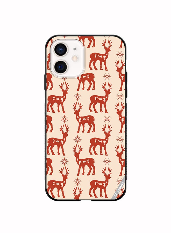 VR CREATIVE Protective Case Cover For Apple iPhone 12 mini Mix Pattern Design Multicolour - Image 1