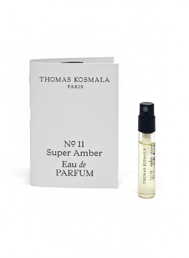 Thomas Kosmala No. 11 Super Amber Eau de Parfum 2 ml - Image 1