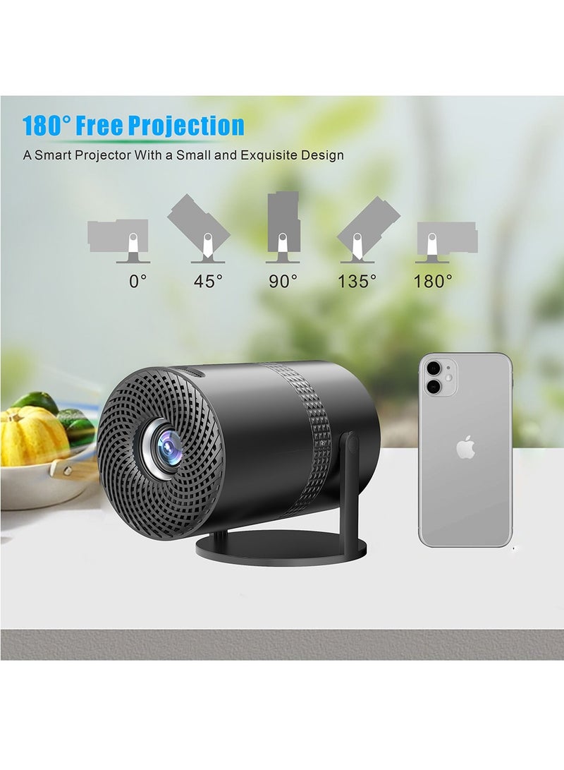 P300 Projector 4K Android11 WiFi Rotatable Smart TV 720P Cinema Portable Outdoor Sync Phone Proyector for 1080P 8K Movie - Image 5