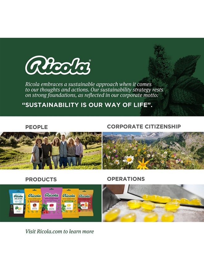 Ricola - Berry Medley Oral Anesthetic, 19 Drops Per Bag, 4-Pack Bundle - Image 1